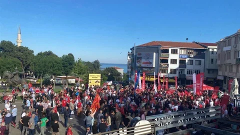 Tekirdağ'da Protesto Gösterisi Düzenlendi