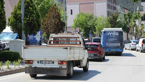 Amasya'da Taşıt Sayısı 166 Bini Aştı