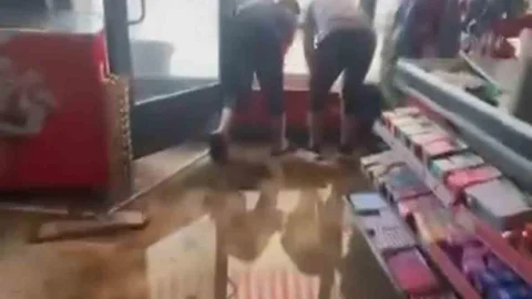 Muş'ta Dolu ve Sağanak Yağışlar