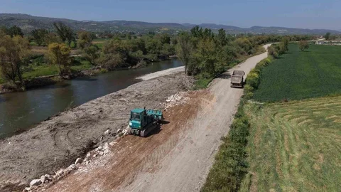 Balıkesir'de Simav Çayı Taşkın Önlemleri
