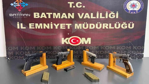 Batman'da Suç Örgütüne Darbe