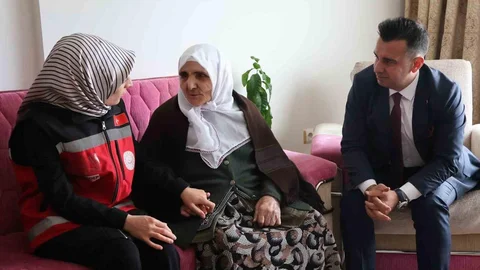 Erzurum'da Şehit Annelerine Vefa Ziyareti