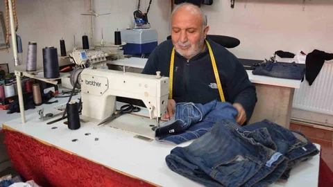 Tercan'da Terzilerde Yoğunluk Yaşanıyor