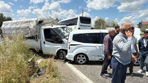 Diyarbakır'da Trafik Kazası