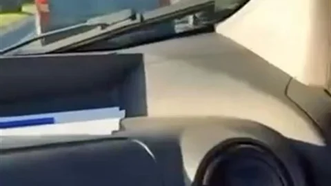 Elazığ'da Tehlikeli Sürüş Anı