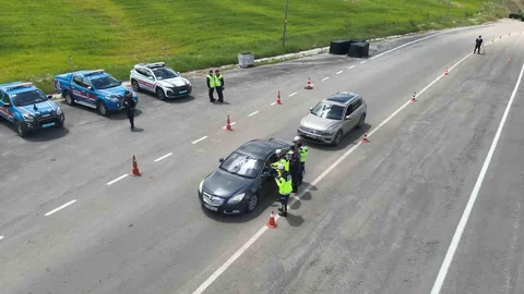 Bayburt'ta Jandarma Denetimi Yapıldı