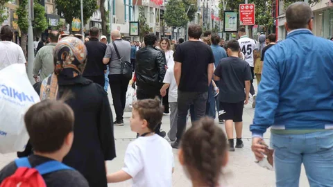 Sakarya'da Bayram Alışverişi Yoğunluğu