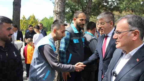 Hacılar'da Bayramlaşma Etkinliği Yapıldı