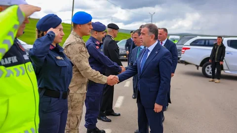Bayburt'ta Bayram Ziyareti Yapıldı