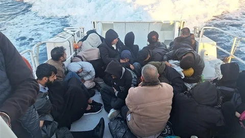 Çanakkale'de 31 Kaçak Göçmen Yakalandı