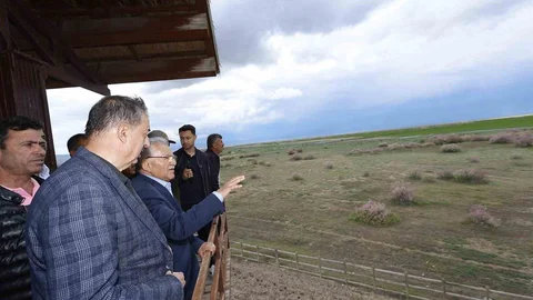 Kayseri'de Sultan Sazlığı Canlanıyor
