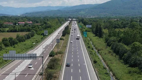 Düzce'de TEM Otoyolu Sakin Geçiyor
