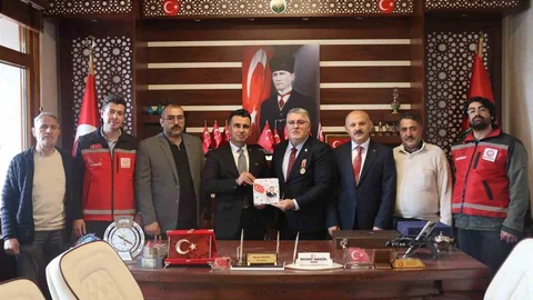 Erzurum'da Şehit Ailelerine Vefa Ziyareti