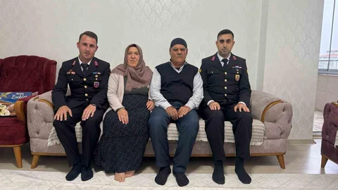 Gaziantep'te Jandarma'nın Bayram Ziyareti