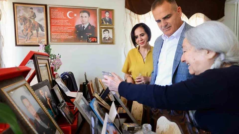 Muğla'da Şehit Ailesine Ziyaret