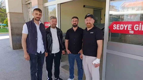 Kırşehir'de Acemi Kasaplar Yaralandı