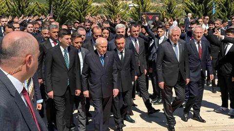 MHP Genel Başkanı Bahçeli, Kızılcahamam'da Şehitleri Anma Günü'nü kutladı