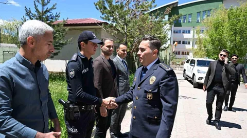 Ağrı Emniyet Müdürü Önder Bayramda Personeliyle Bir Araya Geldi