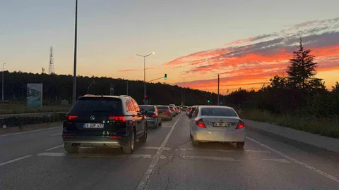 Eskişehir'de Gün Batımı Görsel Şölen