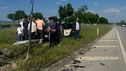 Yenişehir’de Trafik Kazası Meydana Geldi