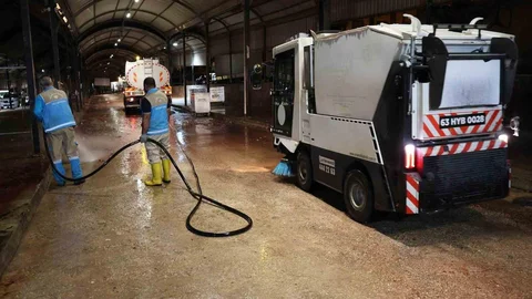 Haliliye’de Kurban Kesim Alanları Temizlendi