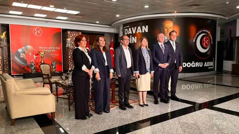 DEM Parti MHP'yi Ziyaret Etti