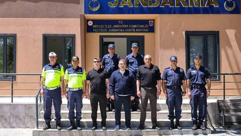 Bilecik'te Vali Sözer'den Jandarmaya Ziyaret