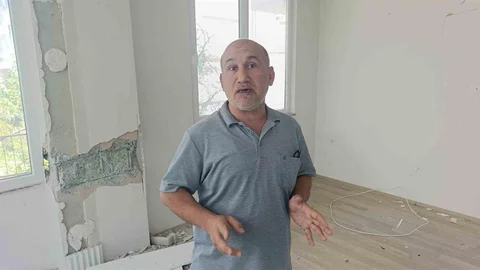 Antalya'daki Apartmanda Korku Dolu Anlar