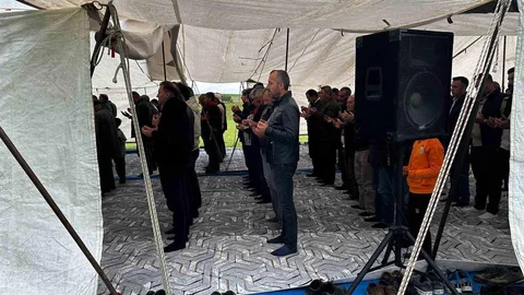 Çandır Mahallesi'nde Şükür Duası Yapıldı