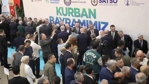 Sakarya'da Bayramlaşma Töreni