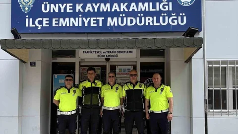 Ordu'da Polis Bayramda Görevde
