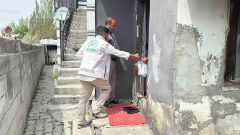 Ağrı'da Kurban Etleri İhtiyaç Sahiplerine Ulaştırıldı