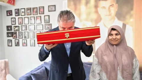 Eskişehir'de Şehit Ailesine Ziyaret