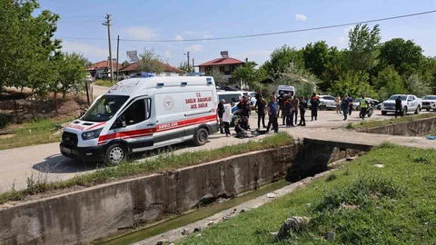 Elazığ'da Sulama Kanalında Ölü Bulundu