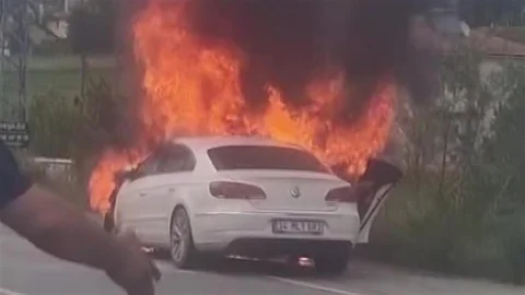 Amasya'da Trafik Kazası Yaşandı