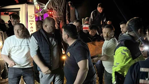 Kastamonu'da Uçuruma Yuvarlanan Otomobil Kazası