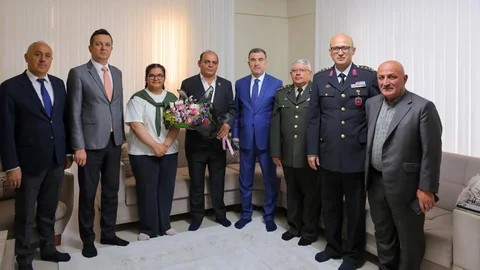 Bayburt’ta Bayram Ziyareti Yapıldı