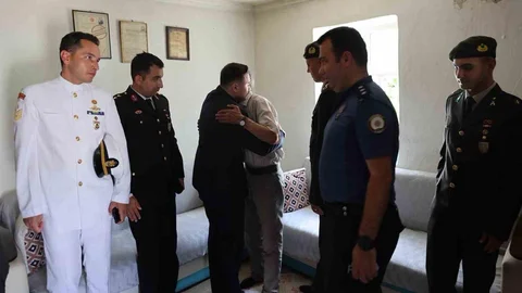 Çanakkale'de Gazilerle Bayramlaşma Etkinliği