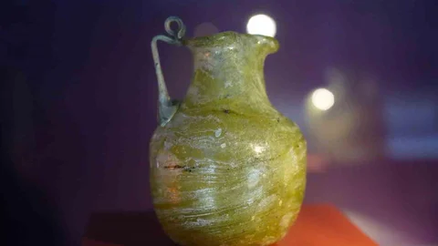Roma Dönemi Cam Sanatı Samsun'da Sergileniyor