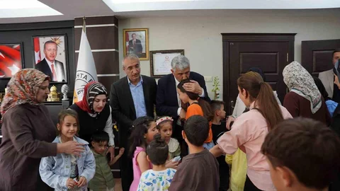 Kahta'da Bayramlaşma Programı Gerçekleşti