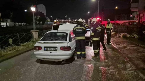Eskişehir'de Araç Yangını Paniğe Neden Oldu