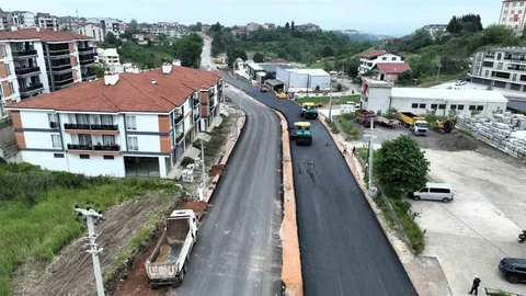Başiskele'de Hoca Yesevi Caddesi Yenileniyor
