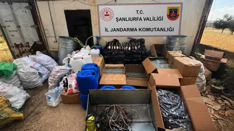 Şanlıurfa'da Sahte Alkol Operasyonu