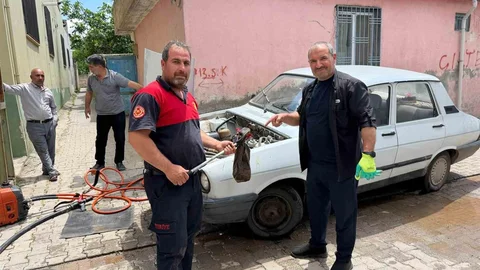 Şanlıurfa'da Yılan Kurtarma Operasyonu