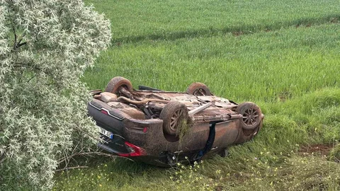Erzincan'da Otomobil Kazası