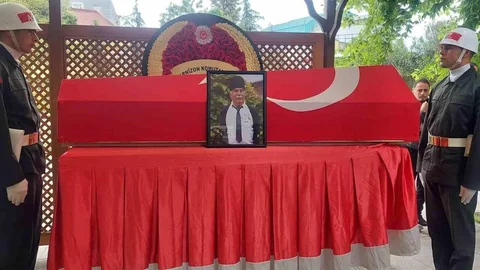 Samsunlu Kıbrıs Gazisi Uğurlandı