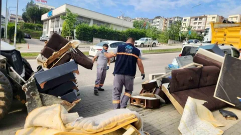 Nilüfer'de Bayram Temizlik Çalışmaları