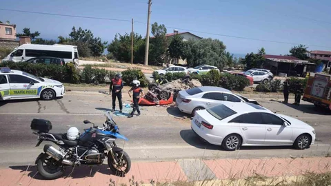 Erdemli'de Trafik Kazası Yaşandı