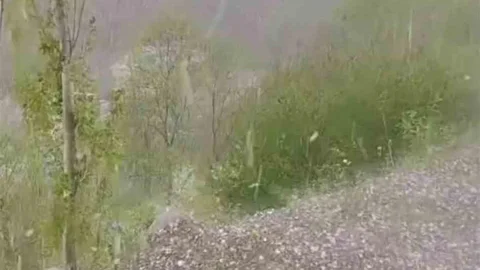 Erzurum’da Şiddetli Dolu Yağışı