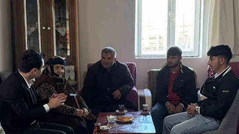 Kaymakam Tutal'dan Şehit Ailesine Ziyaret